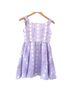 LoveShackFancy 100% Polyester Floral Purple Casual Dress Size 0 - photo 2
