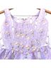 LoveShackFancy 100% Polyester Floral Purple Casual Dress Size 0 - photo 6