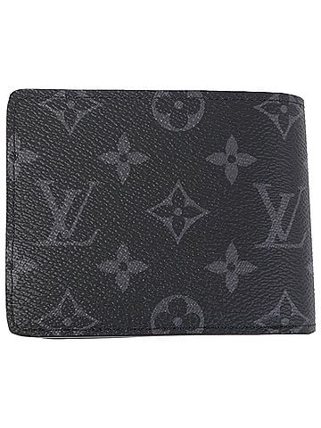 Louis Vuitton LOUIS VUITTON M61695 Monogram Eclipse Portefeuille Multiple Bi-fold Wallet (without coin pocket) Men's (view 2)
