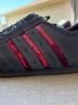 Adidas Gray Red Sneakers Size 7 - photo 6