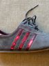 Adidas Gray Red Sneakers Size 7 - photo 5