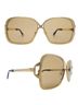 Silhouette Gold Sunglasses One size - photo 1