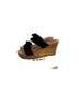 Anne Klein Black Wedges Size 8 1/2 - photo 2