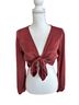 Altar'd State Red Short Sleeve Blouse Size M - photo 1