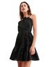 Hutch 100% Polyester Black Cocktail Dress Size 16 - photo 2