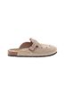 Dumas 100% Suede Solid Tan Black Brown Mule/Clog Size 10 1/2 - photo 1