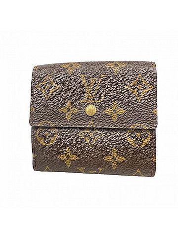 Louis Vuitton Louis Vuitton Tri-fold Wallet Monogram Portemonnaie Billet Carte Credit M61652 Brown Women's (view 1)