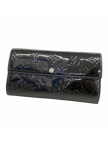 Louis Vuitton Louis Vuitton Vernis Portefeuille Sarah Long Wallet M91464 Blue Infini (Women's) (view 1)