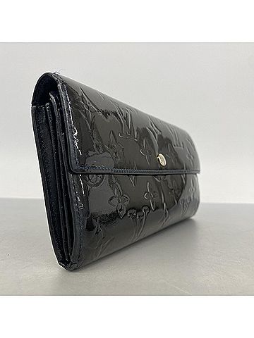 Louis Vuitton Louis Vuitton Vernis Portefeuille Sarah Long Wallet M91464 Blue Infini (Women's) (view 2)