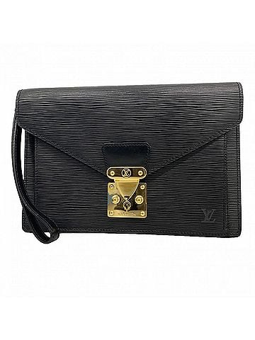 Louis Vuitton Louis Vuitton Epi Serie Dragonne Clutch Bag M52612 Noir Men's (view 1)