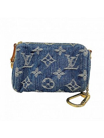 Louis Vuitton Louis Vuitton Monogram Denim Trousse Speedy PM Bag/Pouch M95082 Blue Women's (view 1)