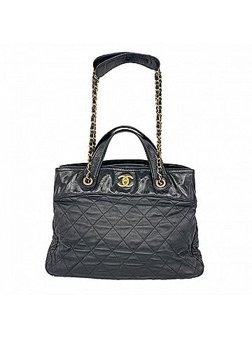 Chanel Chanel Matelassé Chain Shoulder Bag, In the Mix Leather, Black, 2-way Bag for Women (view 1)