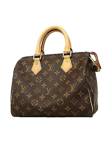 Louis Vuitton Louis Vuitton Monogram Speedy 25 Handbag M41109 Brown Women's (view 1)