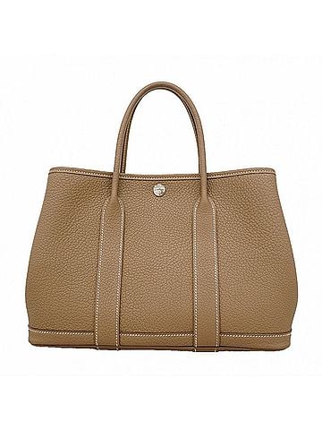 Hermès Hermes Garden TPM Country Tote Bag, Etoupe, Z stamp, Ladies'. (view 1)