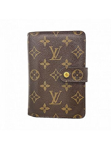Louis Vuitton Louis Vuitton Monogram Portefeuille Papier Zip Wallet M61207 Brown Women's (view 1)