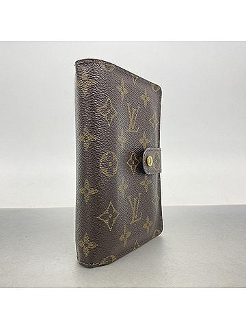 Louis Vuitton Louis Vuitton Monogram Portefeuille Papier Zip Wallet M61207 Brown Women's (view 2)