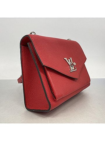 Louis Vuitton Louis Vuitton Shoulder Bag, Taurillon Leather, Lockme 2BB M41797 Poppy (Women's) (view 2)