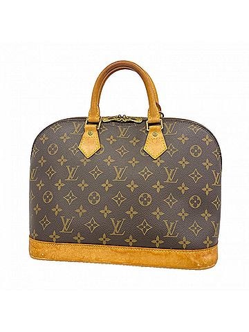 Louis Vuitton Louis Vuitton Monogram Alma Handbag M51130 Brown Women's (view 1)