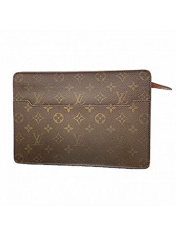 Louis Vuitton Louis Vuitton Monogram Pochette Homme Clutch Bag M51795 Brown Men's (view 1)