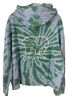 Ivory Ella Tie-dye Blue Green Pullover Hoodie Size L - photo 2