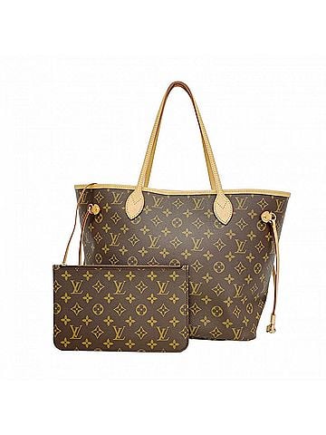 Louis Vuitton Louis Vuitton Monogram Neverfull MM Tote Bag M46975 Rose Beige (Women's) (view 1)