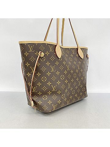 Louis Vuitton Louis Vuitton Monogram Neverfull MM Tote Bag M46975 Rose Beige (Women's) (view 2)