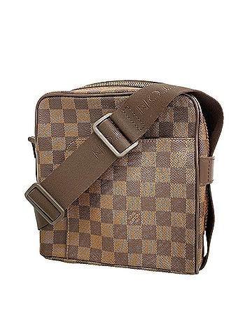Louis Vuitton Louis Vuitton Damier Olaf PM Shoulder Bag N41442 Ebene Women's (view 1)