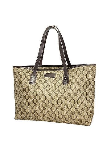 Gucci Gucci GG Supreme Tote Bag 211137 Brown Women's (view 1)
