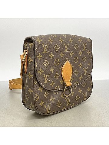 Louis Vuitton Louis Vuitton Monogram Saint Cloud GM Shoulder Bag M51242 Brown Women's (view 2)
