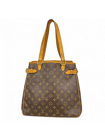 Louis Vuitton Louis Vuitton Monogram Batignolles Vertical Tote Bag M51153 Brown Women's (view 1)
