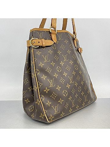 Louis Vuitton Louis Vuitton Monogram Batignolles Vertical Tote Bag M51153 Brown Women's (view 2)