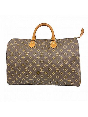 Louis Vuitton Louis Vuitton Monogram Speedy 40 Handbag M41106 Brown Women's (view 1)