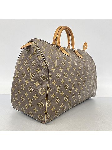 Louis Vuitton Louis Vuitton Monogram Speedy 40 Handbag M41106 Brown Women's (view 2)