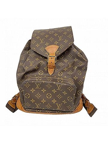 Louis Vuitton Louis Vuitton Monogram Montsouris GM Backpack/Daypack M51135 Brown (Women's) (view 1)