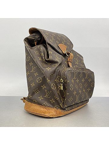 Louis Vuitton Louis Vuitton Monogram Montsouris GM Backpack/Daypack M51135 Brown (Women's) (view 2)