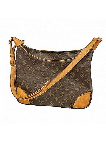 Louis Vuitton Louis Vuitton Monogram Boulogne 30 Shoulder Bag M51265 Brown Women's (view 1)
