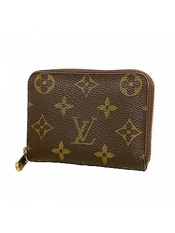 Louis Vuitton Louis Vuitton Monogram Zippy Coin Purse M60067 Brown (Men's & Women's) (view 1)