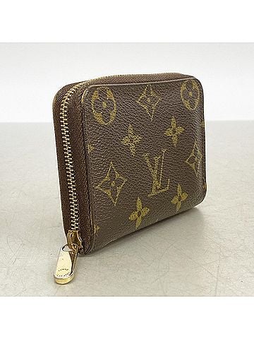 Louis Vuitton Louis Vuitton Monogram Zippy Coin Purse M60067 Brown (Men's & Women's) (view 2)