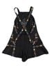 Zara 100% Linen Floral Black Jacket Size S - photo 2