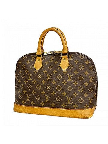 Louis Vuitton Louis Vuitton Alma Monogram Handbag M51130 Brown Women's (view 1)