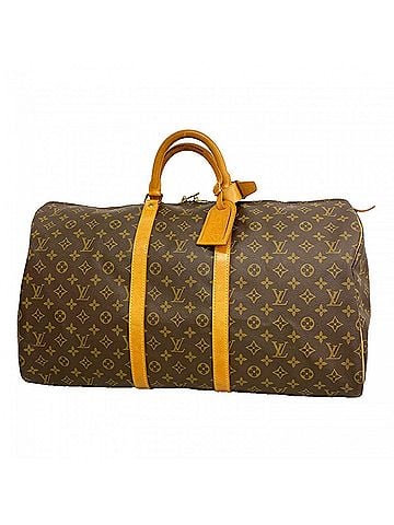 Louis Vuitton Louis Vuitton Bags - Boston Monogram Keepall 55 M41424 Brown Men's & Women's (view 1)