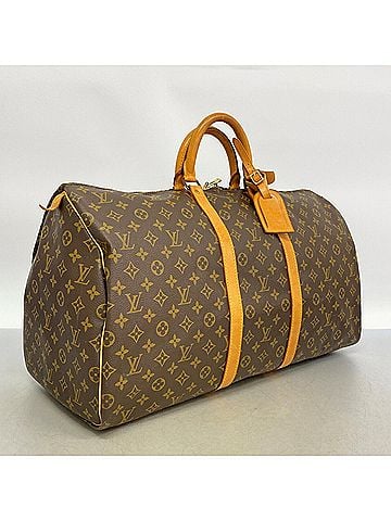 Louis Vuitton Louis Vuitton Bags - Boston Monogram Keepall 55 M41424 Brown Men's & Women's (view 2)