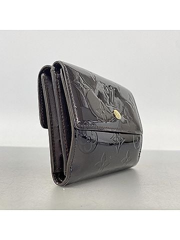 Louis Vuitton Louis Vuitton Tri-fold Wallet Vernis Portefeuille Elise M93523 Amarante Ladies (view 2)