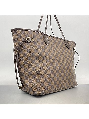 Louis Vuitton Louis Vuitton Damier Neverfull MM Tote Bag N51105 Ebene (Women's) (view 2)