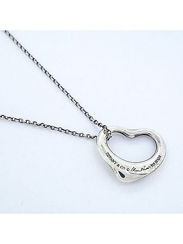 Tiffany & Co. Tiffany & Co. Heart Necklace, Sterling Silver 925, Women's (view 2)