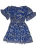 Max Studio 100% Polyester Floral Blue Casual Dress Size M - photo 2