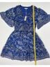 Max Studio 100% Polyester Floral Blue Casual Dress Size M - photo 9