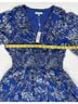 Max Studio 100% Polyester Floral Blue Casual Dress Size M - photo 6
