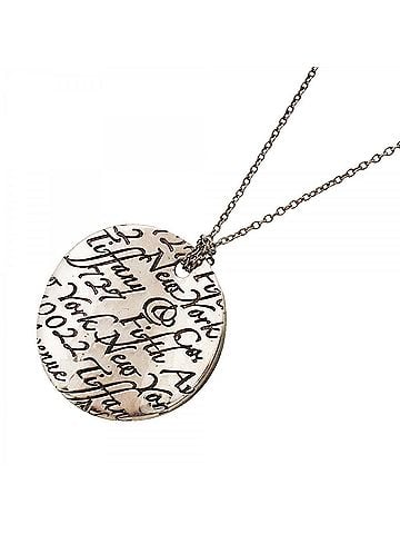 Tiffany & Co. Tiffany & Co. Notes Round Sterling Silver Necklace for Women (view 1)