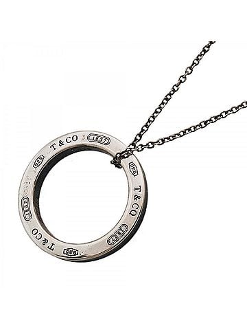Tiffany & Co. Tiffany & Co. Necklace 1837 Circle Sterling Silver 925 Women's (view 1)